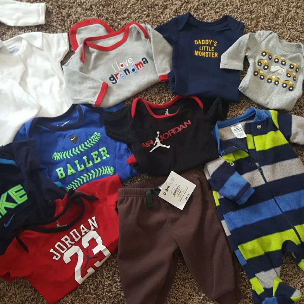12 Various Onesies lot